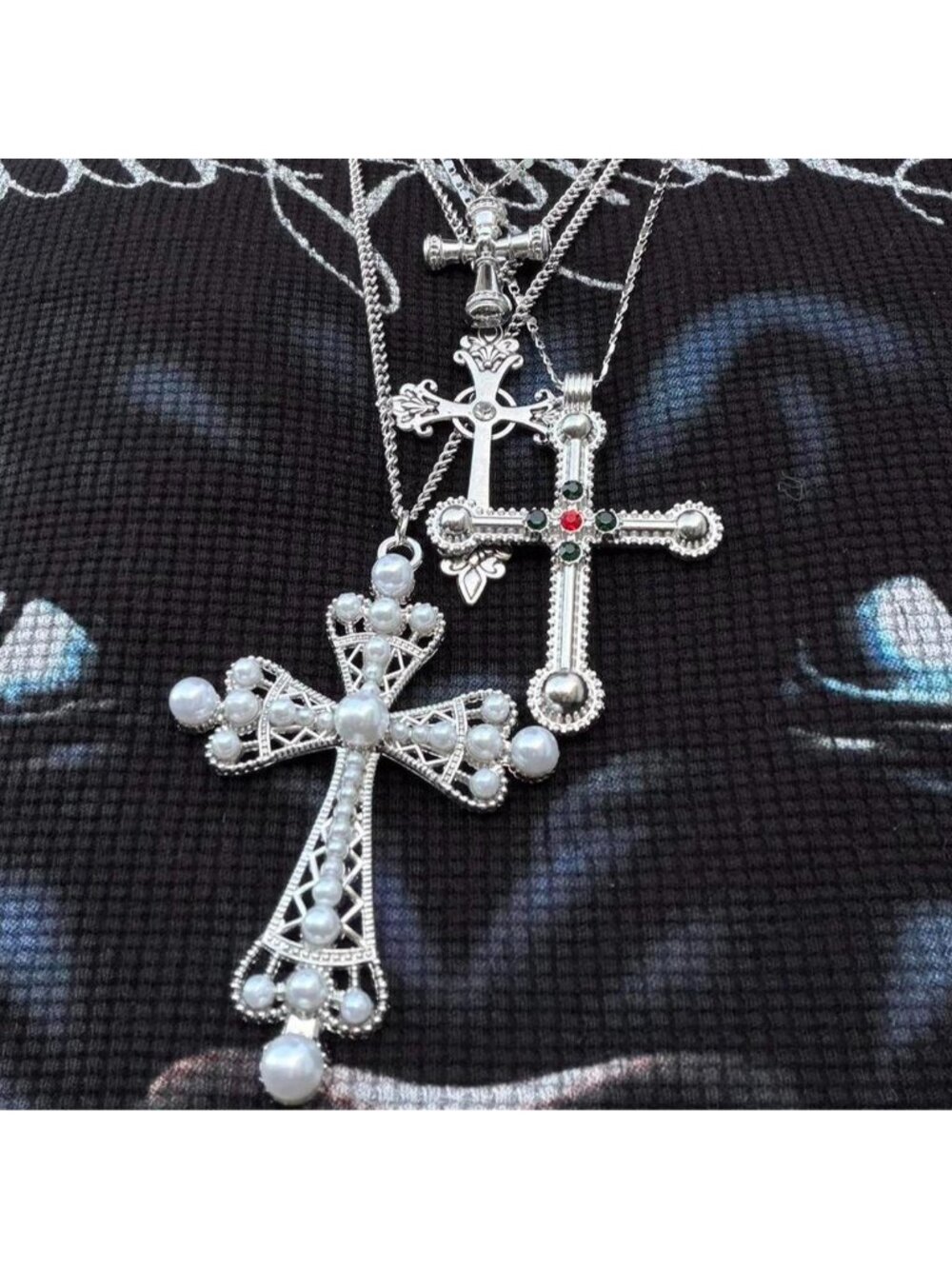all 4 chains super nice to mix and match, chains are adjustable on sizes